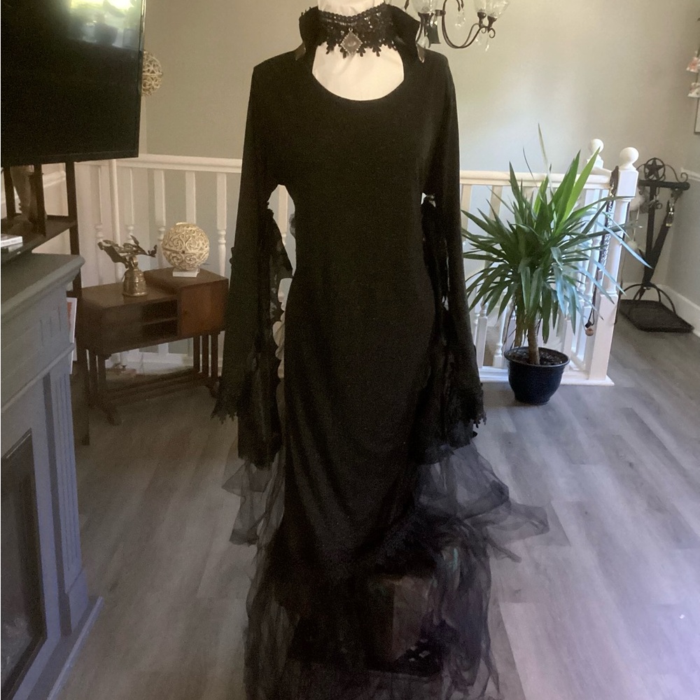One of a kind, stunning witches Halloween dress
